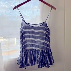 $5/25 Old navy cotton striped tank S